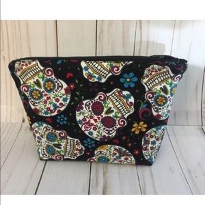 Sugar Skull Makeup Bag